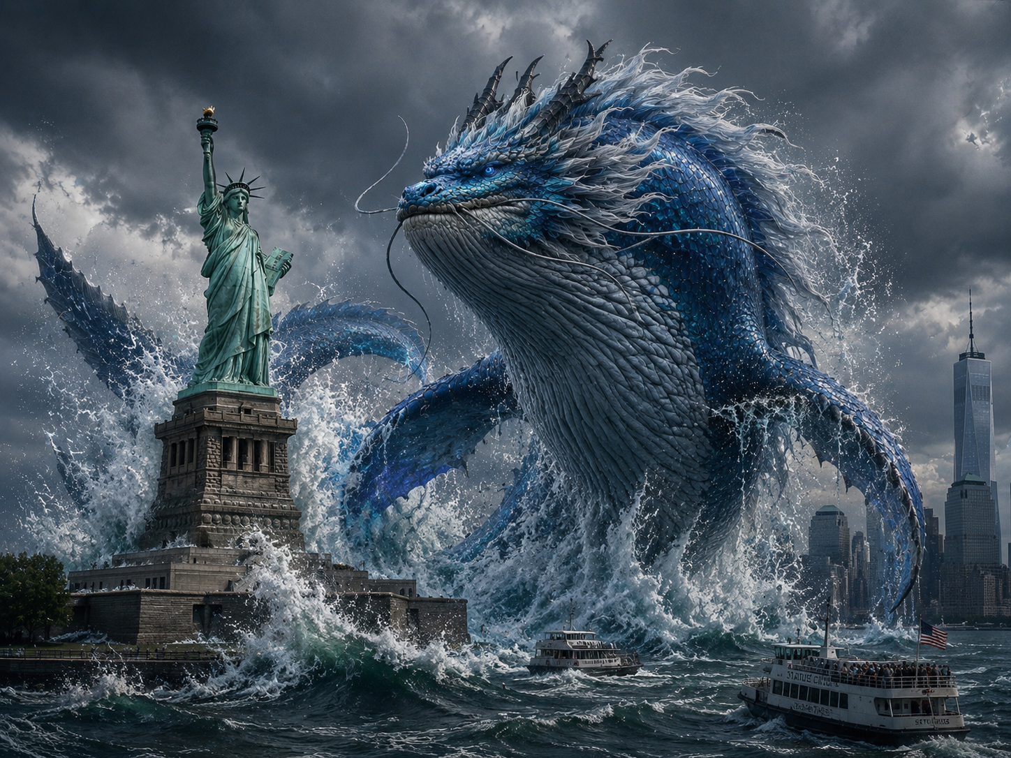 LIBERTY TIDE，Whalgon AI 异兽影像